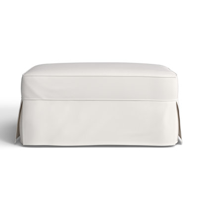 Taylor Slipcovered Ottoman