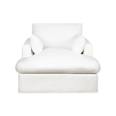 Luna Slipcovered Chaise by Birch Lane