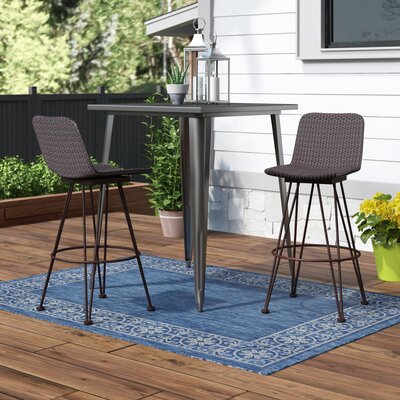 Octavius 27" Patio Bar Stool by George Oliver