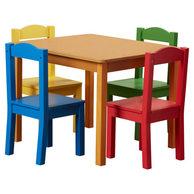 Perpetue Kids 5 Piece Table and Chair Set by Isabelle & Max