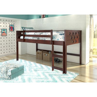 Sote Twin Solid Wood Platform Loft Bed by Harriet Bee by Harriet Bee