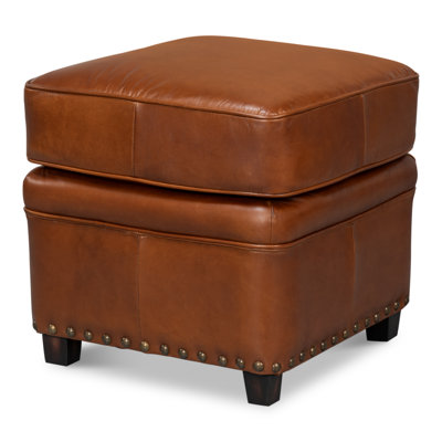 Dorman Leather Ottoman
