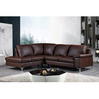 Agan 98.5" Wide Right Hand Facing Sofa & Chaise by Latitude Run