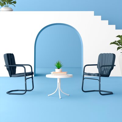 Burley Patio Dining Armchair by Hashtag Home