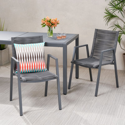 Castine Patio Dining Chair by Orren Ellis