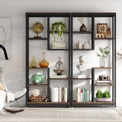 Tishera 69.2" H x 31.5" W Iron Etagere