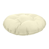 48" X 6" Round Papasan Ottoman Cushion - Ad003 by Latitude Run