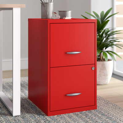 Zimmer Deep 2-Drawer Vertical Filing Cabinet by Inbox Zero