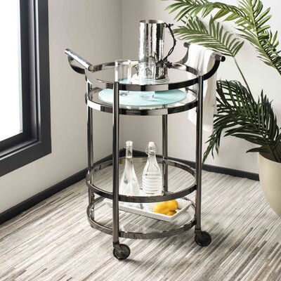 Hendrum Bar Cart by Wrought Studio