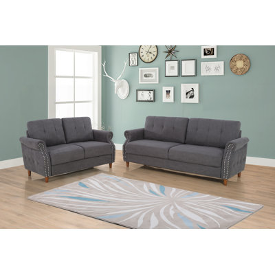 Briscoe 2 Piece Living Room Set by Charlton Home