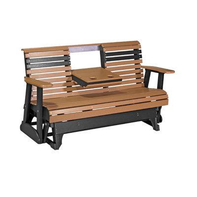 Walworth Plain Glider Bench by Ebern Designs