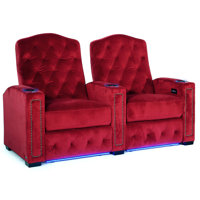 HR Series Home Theater Row Seating (Row of 2) by Winston Porter