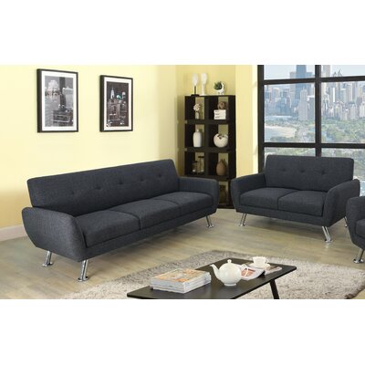 Mendoza 2 Piece Living Room Set by Ebern Designs