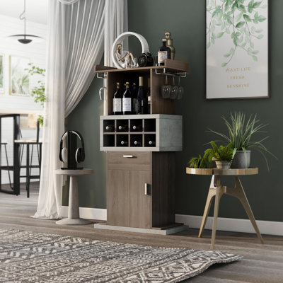 Glick Bar with Wine Storage