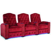 HR Series Home Theater Row Seating (Row of 3) by Winston Porter