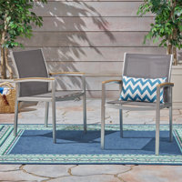 Claypool Patio Dining Chairs by Union Rustic