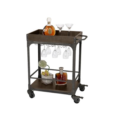 Burchett Bar Cart by Williston Forge
