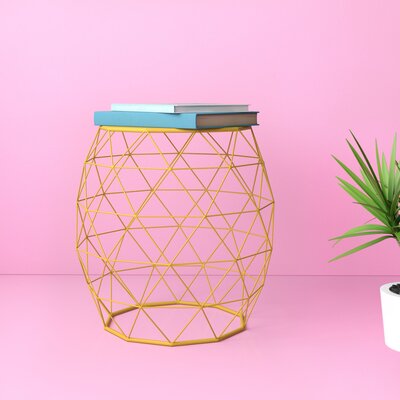 Keimari Accent Stool by Ebern Designs