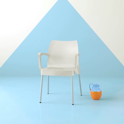 Murl Stacking Patio Dining Armchair by Ebern Designs