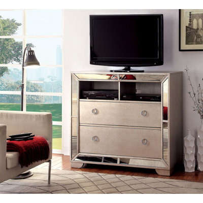Alysa 2 Drawer Media Chest by Rosdorf Park