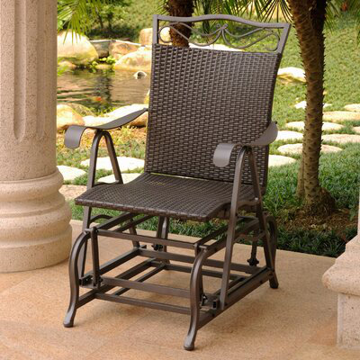 Arvi Patio Glider Chair by Lark Manor