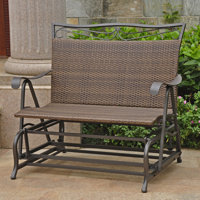 Arvi Indoor/Outdoor Double Glider Bench by Lark Manor