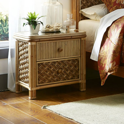 Jovani 2 Drawer Nightstand by Bay Isle Home