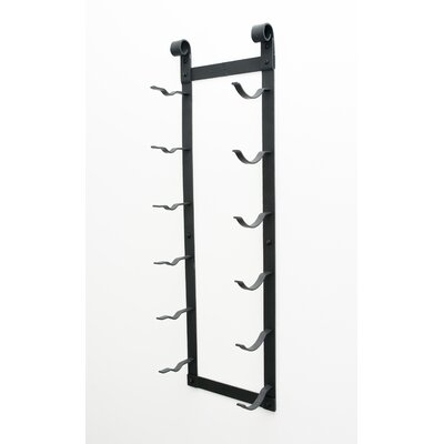 Muir 6 Bottle Wall Mounted Wine Bottle Rack