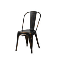 Katsikis Outdoor Stacking Dining Side Chair by Williston Forge