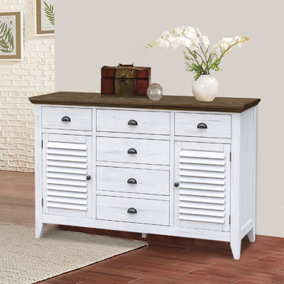 Milne 6 Drawer Combo Dresser by Rosecliff Heights