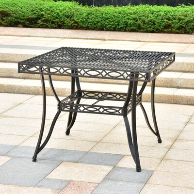 Anzum Metal Dining Table by Lark Manor