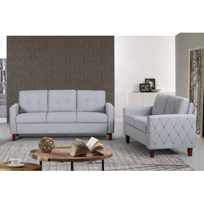Gabrielo 2 Piece Living Room Set by Ebern Designs