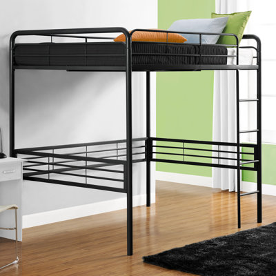 Ajay Full Metal Loft Bed by Isabelle & Max by Isabelle & Max