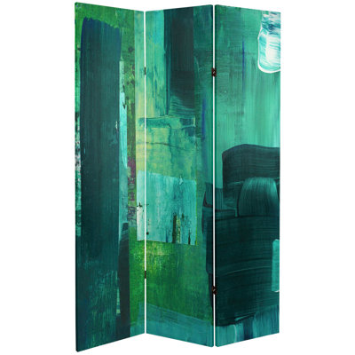 Brooke 3 Panel Room Divider by Wrought Studio