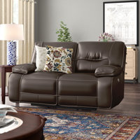 Kiro 65" Pillow Top Arm Reclining Loveseat by Winston Porter