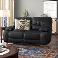 Kiro 65" Pillow Top Arm Reclining Loveseat by Winston Porter