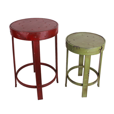 Lamont 2 Piece French Stool Set by Williston Forge