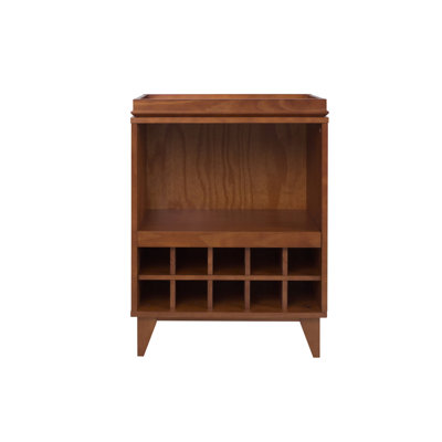 Vickey 10 Bottle Floor Wine Bottle Rack by Corrigan Studio