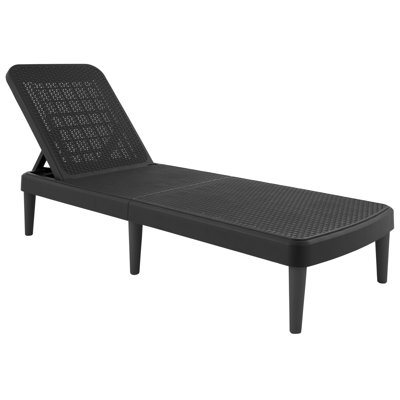 Luman All Weather Resin Chaise Lounge