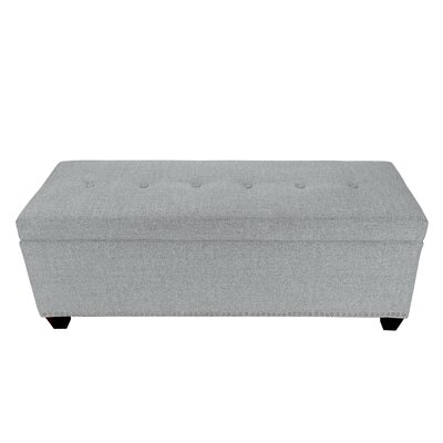 Sahil Upholstered Flip Top Storage Bench by Millwood Pines