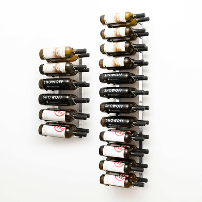 Indurial 54 Bottle Wall Mounted Wine Bottle Rack by Rebrilliant