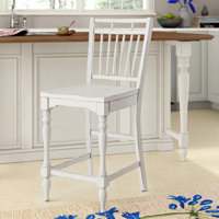 Colchester 25" Spindle Back Counter Chair by Laurel Foundry Modern Farmhouse