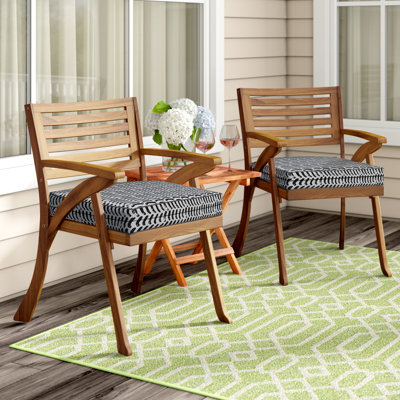 Outdoor Waterproof Square Seat Cushion Cover, Individual Box Cushion Sofa Couch Cover With Piping by Ivy Bronx