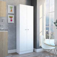 Plymouth 71-inch Multistorage Kitchen Cabinet with 5 Shelves by Wade Logan