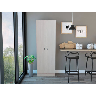 Plymouth 71-inch Multistorage Kitchen Cabinet with 5 Shelves