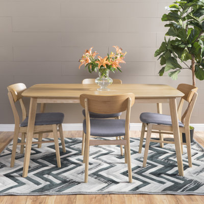 Machuca 5 Piece Dining Set by Wade Logan