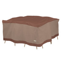 Water Resistant Patio Dining Set Cover with 2 Year Warranty by Arlmont & Co.