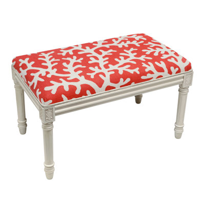 Toms Upholstered & Wood Bench by Highland Dunes