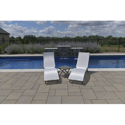 Bontang Sun Lounger Set with Loungers and Table