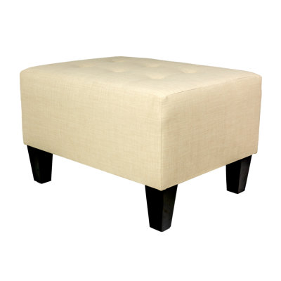Labelle 22" Rectangle Cocktail Standard Ottoman by Red Barrel Studio
